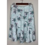 JM Collection  Size‎ 10 A-Line Linen Side Zip Unlined Midi Length Women's Skirt Photo 9