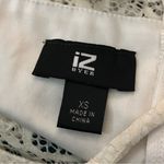 Iz Byer  Lace Bodice Maxi Dress Keyhole Front Olive XS Juniors Photo 2