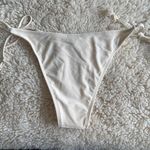 Wild Fable Adjustable Low Rise Cream Shell Cheeky Bikini Bottom NWT - Size S Photo 1