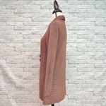 Fortune + Ivy Metallic Button Detail Shawl Collar Sweater Cardigan Brown S Photo 3