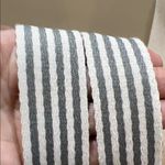 We Pets | “Dog Mom” Canvas Tote Bag w/ Paw Charm White Photo 4