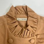 Ulla Johnson $750 NWOT  Wool Lucinde Double-Breasted Pea Coat Jacket Ruffles Sz P Photo 12