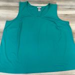 Catherines Green Tank Size 3X 26/28, pit to pit is 26, length is 29 Photo 0