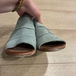 Miz Mooz  Cailey Leather Green Heeled Sandal Size 37/6.5-7 US Photo 4