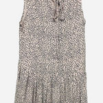 Harper  Wren Pale Pink and gray Animal Print Mini Tank Dress Size Small Photo 0