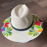 Artisanal Mexican Sombreros Hand Painted Fedora Floral Sombrero Panama Bohemian Photo 2
