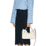 Valentino Garavani Off White leather Rockstud convertible small tote bag Photo 0
