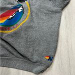 Aviator Nation  MALIBU CREW SWEATSHIRT - HEATHER GREY Photo 1