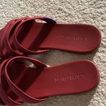 Rothy's Rothy’s The Triple Band Sandals - Sangria Red - Size 11 Photo 3
