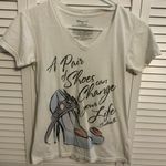 Disney NWOT  Cinderella Short Sleeve Shoes Shirt Size XS Photo 0
