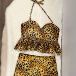 Kortni Jeane swimsuit! Leopard cheetah, jaguar, animal print swimsuit size small Photo 9