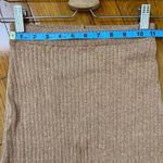 Free People Rust Orange Knit Ribbed Pencil Skirt Size XS Photo 4