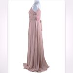 Birdy Grey  NWT Cindy Chiffon Dusty Rose Gown Dress Small Photo 11