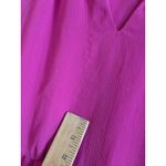 Vince Camuto Women's Mini Dress Lightweight Three Tier Pink Size Large Photo 10