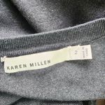 Karen Millen  Gray Ruffle Cardigan (2) Photo 4