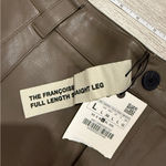 ZARA  Faux Leather Straight Leg Trousers Photo 2