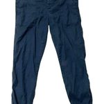 Level 99 Linen Blend Jogger Ankle Pants Breathable Summer Spring Blue size 31 Photo 0