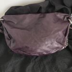 Studded Purse with Tassel, Purple, Silver Photo 2