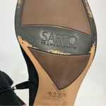 Franco Sarto  black suede ankle boots block heel women’s size 8.5 business casual Photo 7