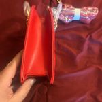 Badgley Mischka  Red Quilted  with Gold Accents Photo 3