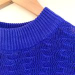 Ribbed Knit Glove Sweater Midi Dress Vintage by Magnum Opus size S Photo 3