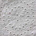 Maaji  Ivory Cream Eyelet Crotchet Boho Embroidered Swim Cover Up Dress Small Photo 8