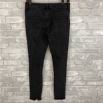J.O.A. Black Skinny Distressed Jeans Photo 2