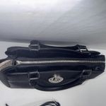 Guess Y2K Black Monogram Old Money Classic Designer Chic Satchel Purse Bag Photo 2