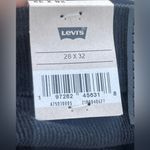 Levi's LEVI’S Flare Ribcage Bell Jeans Black Dark  28W-32  Cordur NWT Photo 5