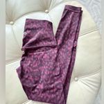 Lululemon  athletica Purple Patterned Leggings Photo 0
