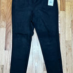 Zac and Rachel NWT  suede black pants  Photo 0