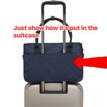 American Living 🤎🤎 Paisley Tote Bag with Brown Accents luggage .🤎🤎 Photo 11