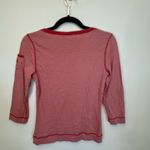 Ralph Lauren Lauren  striped pink and white shirt size medium Photo 4