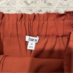 Bar III Burnt Orange Elastic Waistband Skirt with Tie Belt Size XS Photo 3