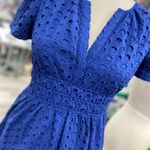 Cynthia Rowley Eyelet Fit & Flare Dress L Photo 1