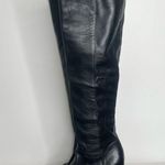 Vince Camuto Demerri Over The Knee Black Leather Boot Size 6.5 Photo 2