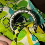 Vera Bradley Green and Yellow Floral Shoulder Bag Crossbody Purse Photo 8