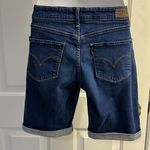 Levi's Levi’s Dark Wash 5-Pocket Blue Faded Cuffed Jean Short- Size 29/8 Photo 6