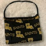 Ladies Small New Orleans Saints Purse Handbag Gold Photo 0