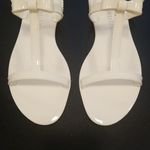Stuart Weitzman 💕💕 Mellie Bow Jelly Sandal ~ White 7 New Without Box Photo 7