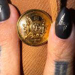 Avec Les Filles  Tan and Black Varsity Jacket size Small Photo 6