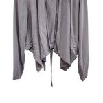 Knox Rose Boho Western Lace Up Tie Back Open Front Lightweight Jacket Size Small Photo 3