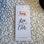 Lug Huddle Black Quilted Front Clutch/Tote Bag with Multicolor Rainbow Stitching Photo 6