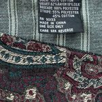 90s Vintage Oversized Hobo Shoulder Pag Purse Patchwork Boho Silk Velvet Large Brown Photo 6