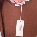 Reformation  NWT Kaila Wrap Jersey Knit Midi Dress - size small Photo 5