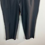 Jamie Sadock Golf Capri Pants 10 Black Cropped‎ Sport Nylon Blend Solid Womens Photo 2