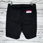 Bermuda Faith Jeans Woman NWT Size 20W Black Denim Hi-Rise Skinny Jean Shorts Photo 1