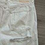 GRLFRND Quinn High Rise 90's Boyfriend Short | Distressed Kelso Dunes White | 30 Photo 5