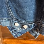 Cult Gaia GAP × Denim Jacket Large NWT Asymmetrical Front Photo 8