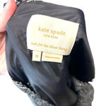 Kate Spade Reade Herringbone Tie Neck Shift Dress Black Size Medium Photo 8